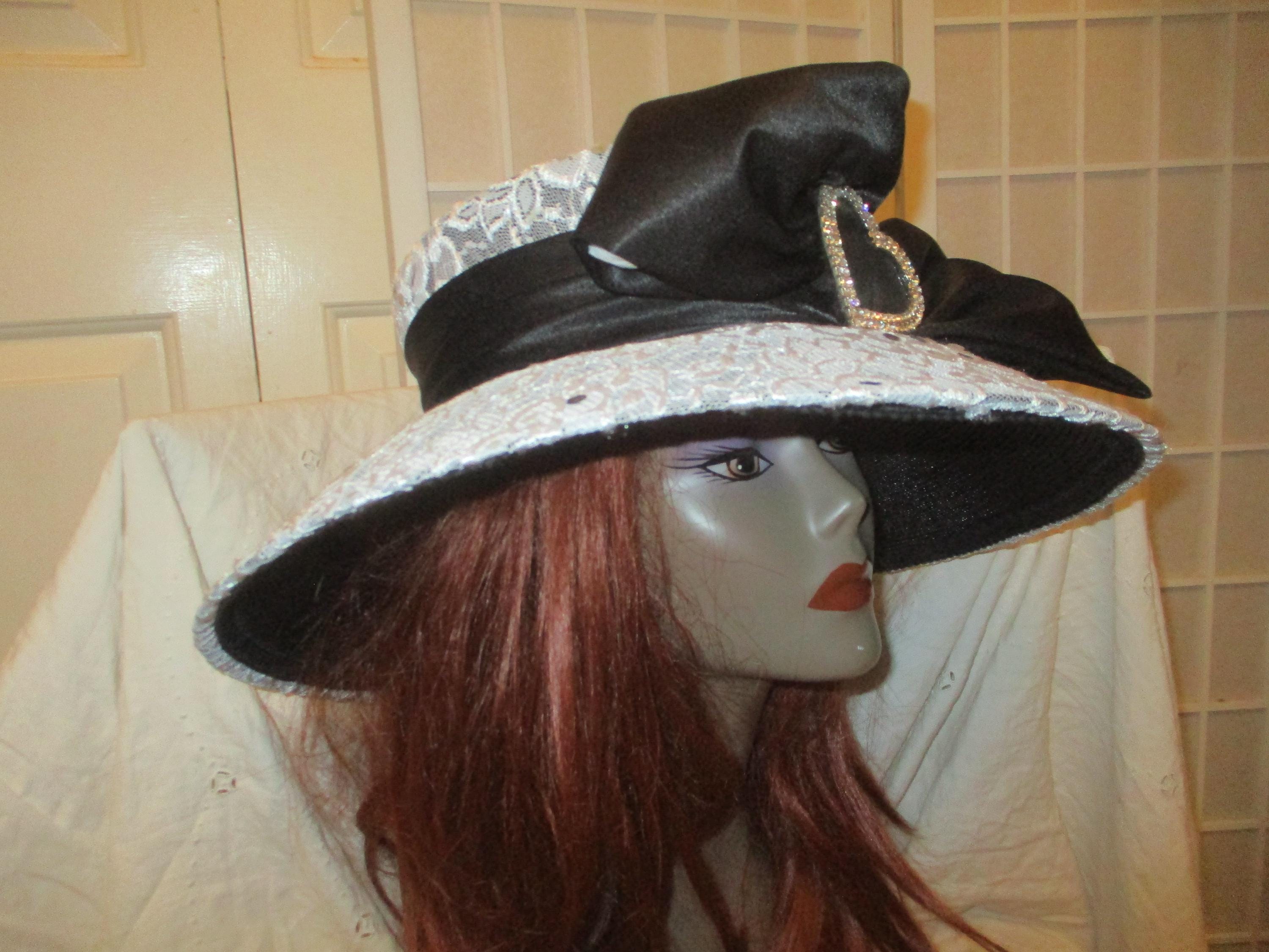 Whittall & Shon Wide Brim Lace Special Occasion/ Church  display picture 1