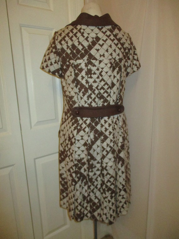 Imported Irish Linen short sleeve dress - image 4