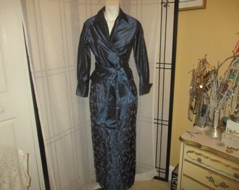 Sherrie Bloom Peter Noviello Chetta B beaded long skirt & wrap blouse set