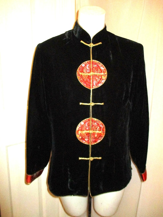 Geng Ling velvet Japanese jacket