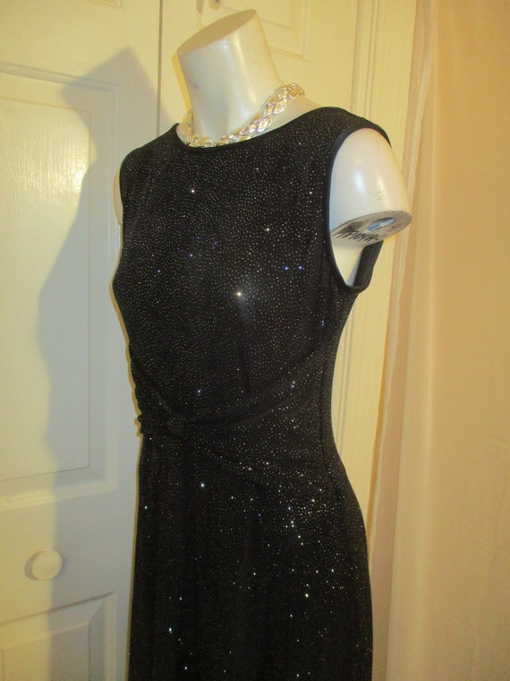 Scott McClintock sparkly slinky knit evening dress - image 8