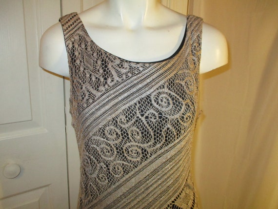 harlow fringed lace maxi tank dress - image 3