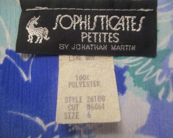 Robe Verte Multicolore Jonathan Martin Taille 10 (Large) - Sans Manches, Neuve Avec étiquettes