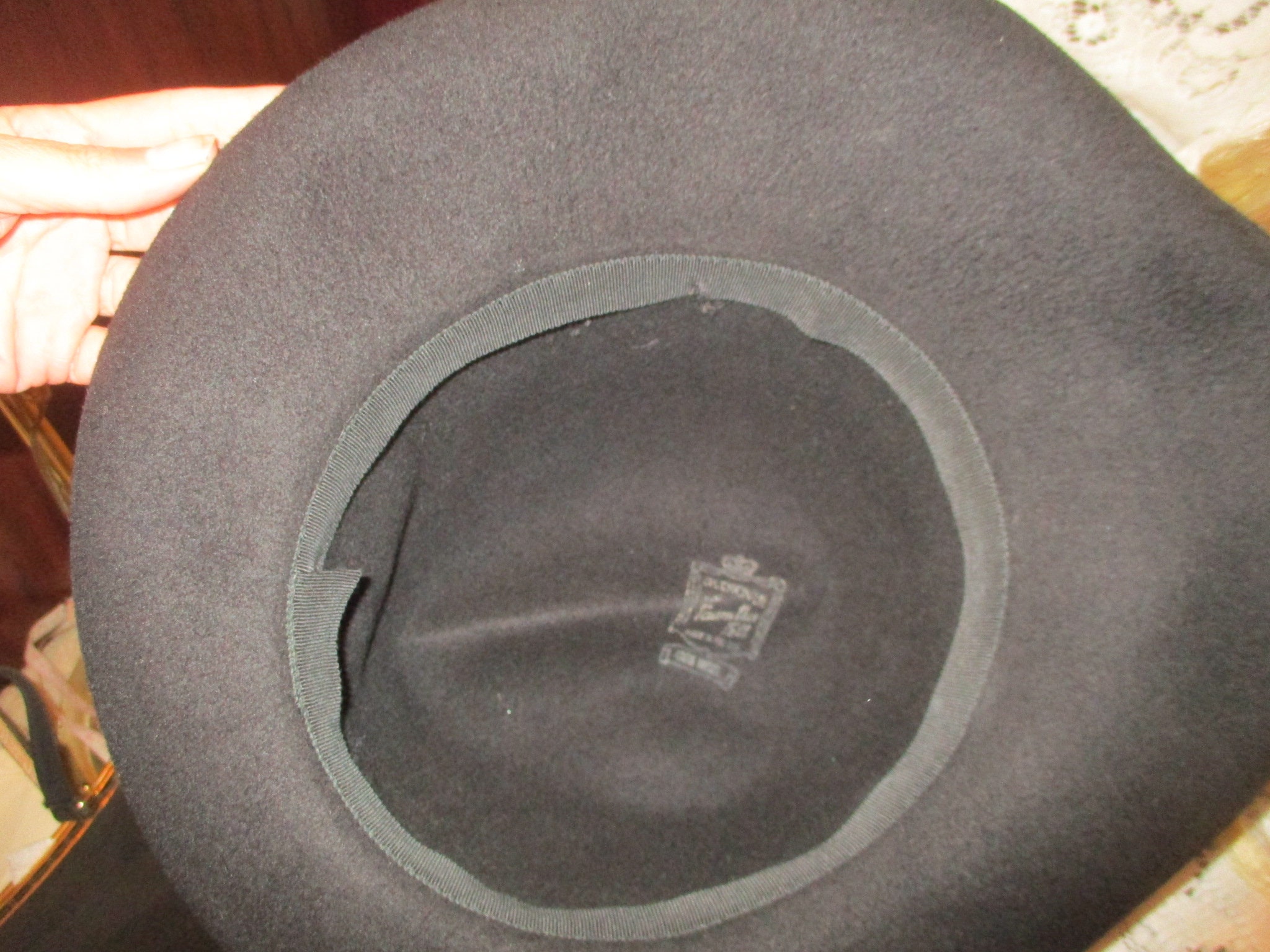 Glenover Fawn Tra Wool Felt Fedora With Feather Detail - Etsy