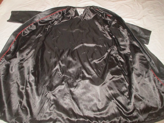 Marvin Richard long leather open front coat - image 9