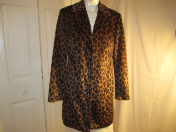 express leopard jacket