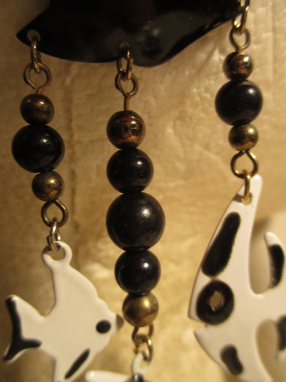 Tropical fish dangle earrings - image 10