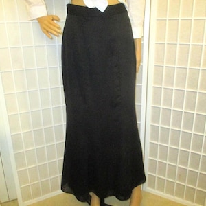 Gantos vintage maxi trumpet dress skirt