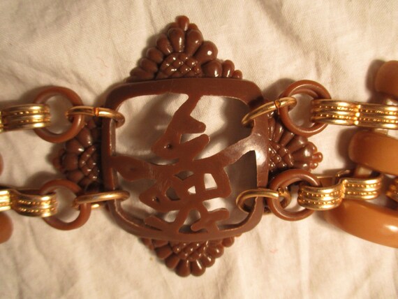 oriental character chain belt - image 6