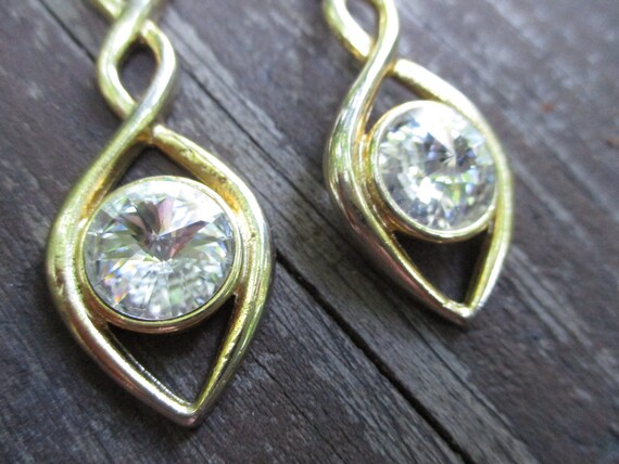 Bijoux New York Designs rhinestone dangle pierced earrings View 2