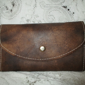 Cartera de piel de vaca