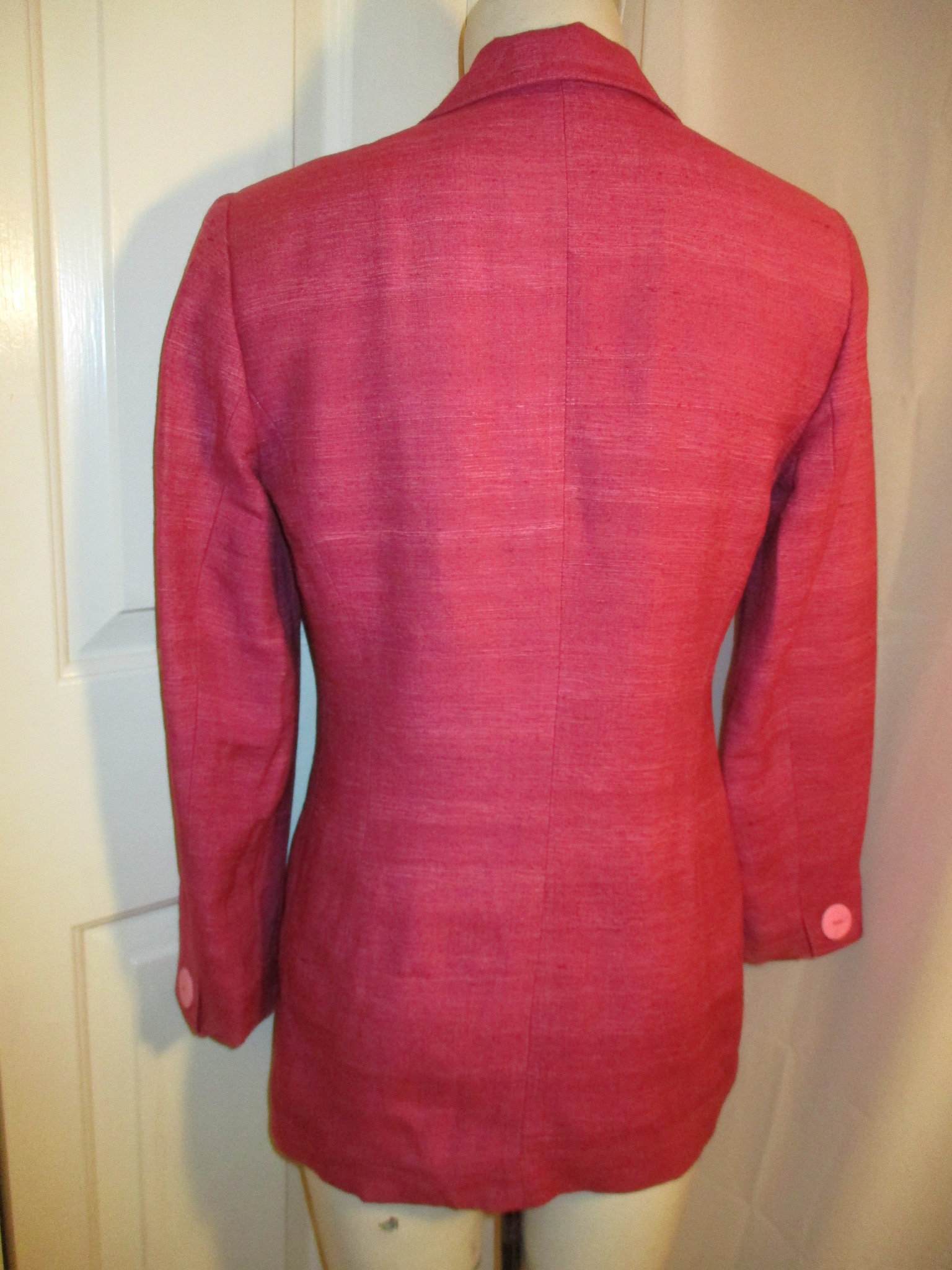 Burberry's London Silk Blazer - Etsy Israel