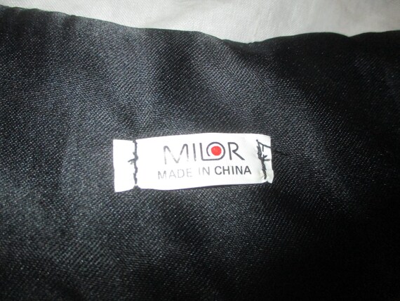 Milor wide satin fabric elastic sequined/beaded b… - image 5