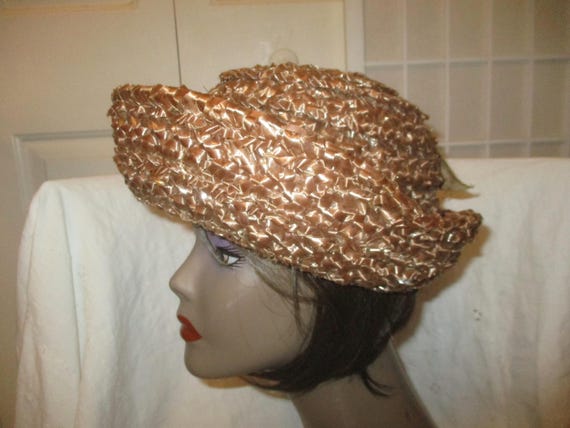vintage L'Pell's straw hat - image 1