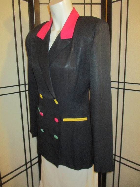 Dani Michaels retro fitted blazer/jacket - image 5