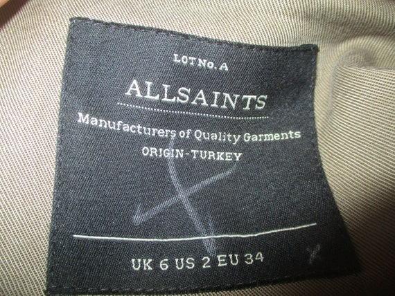 Allsaints asymmetric hem waterfall jacket/coat - image 8