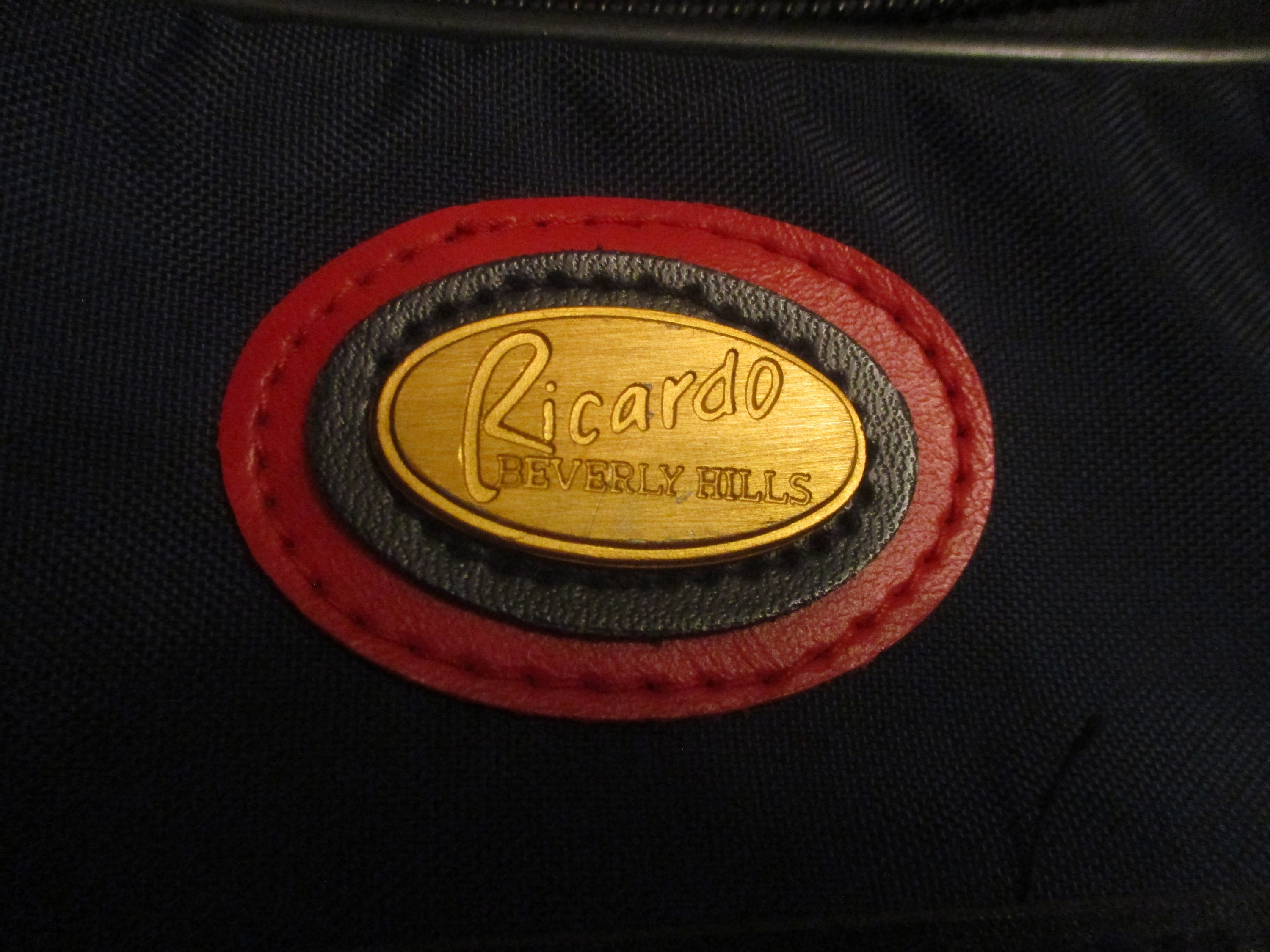 Valise en toile vintage Ricardo Beverly Hills, voyage pour nuit, sac de voyage - Canada