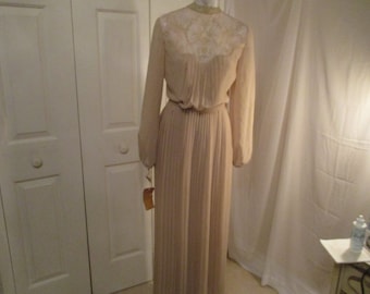 Lee Jordan pleated prairie/granny dress