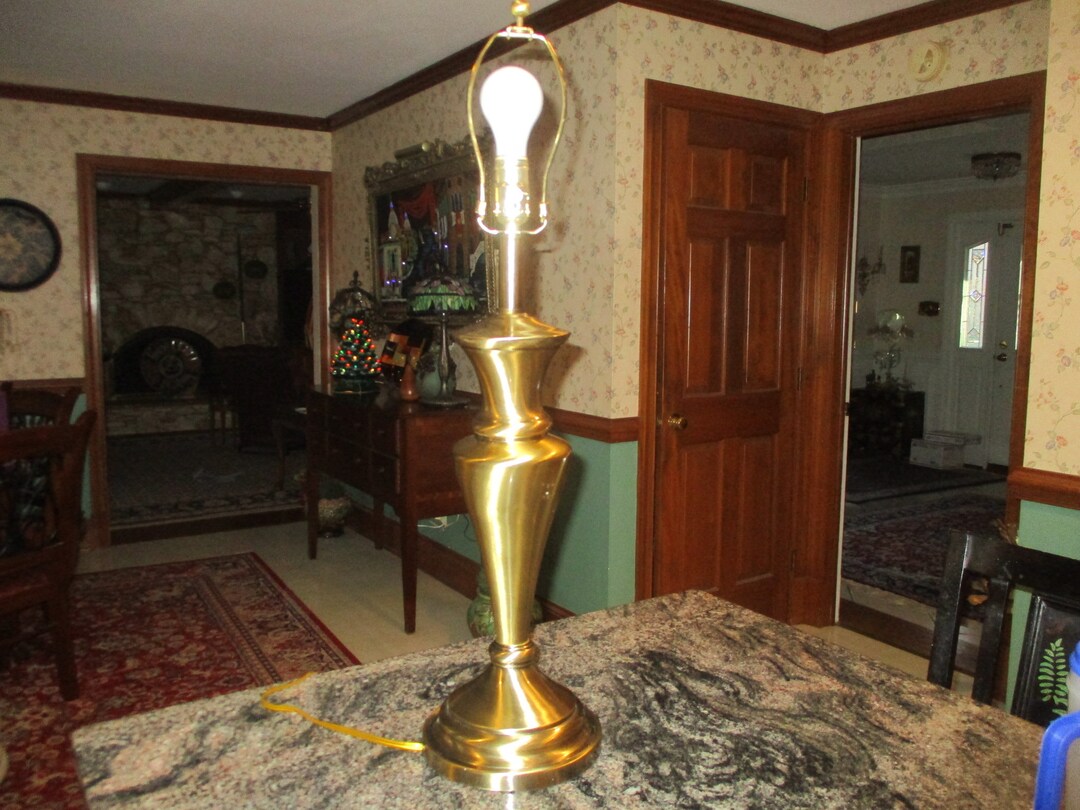 Stiffel Tall Table Lamp Base Etsy