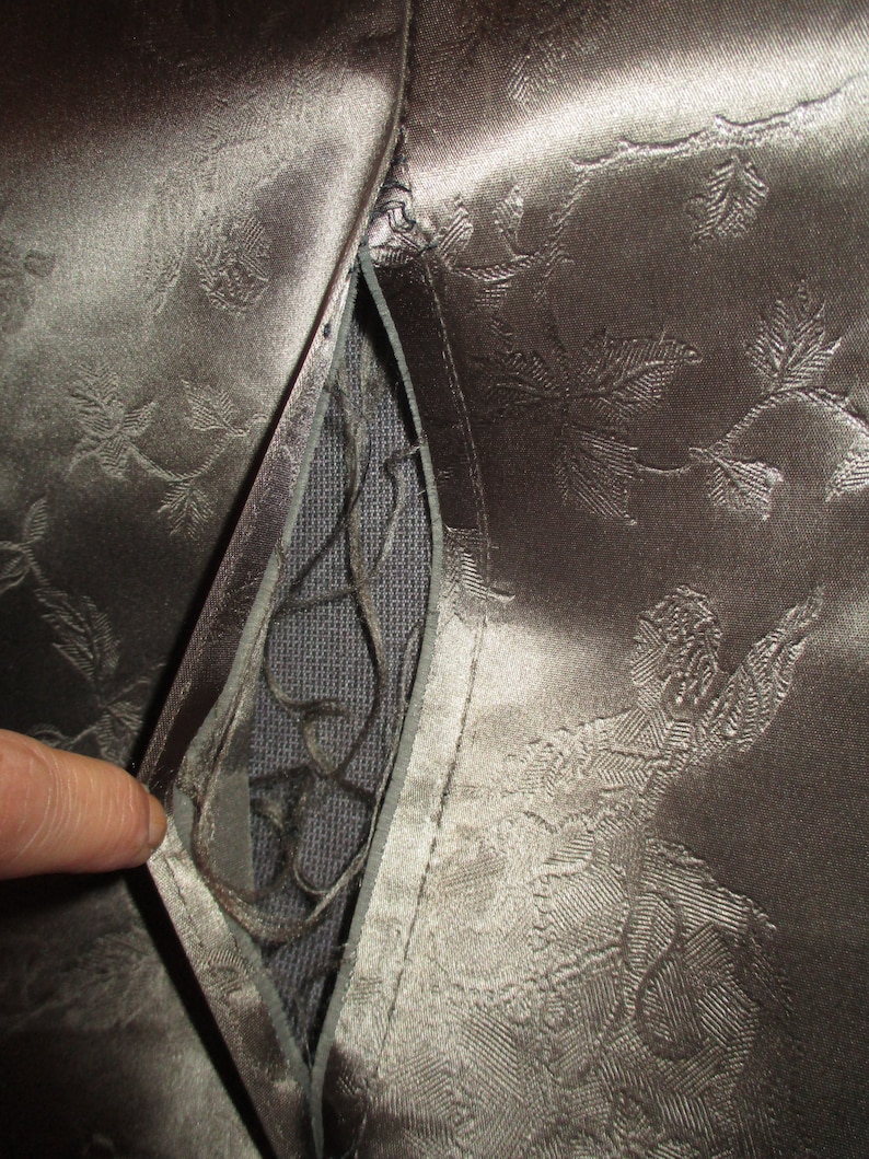 Borre sculpted velvet and faux fur coat