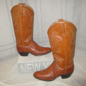 Dan Post hagedisleren western-/cowboy-/cowgirllaarzen maat 8