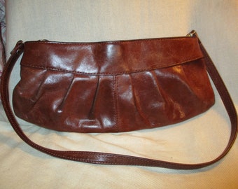 ALDO cowhide leather shoulder bag/ clutch