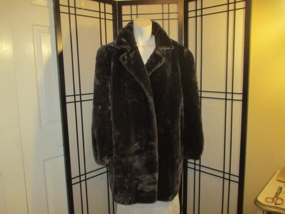 Jordache faux fur coat - image 1