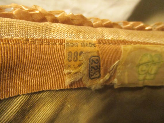 vintage L'Pell's straw hat - image 6