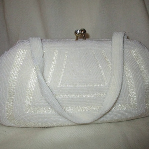 DESIGNER 1930's Jorelle Evening Bag, Authentic, Hand Beaded in - Ruby Lane