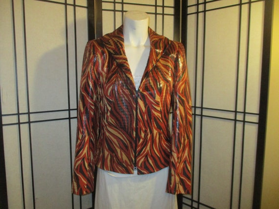 cache leather jacket