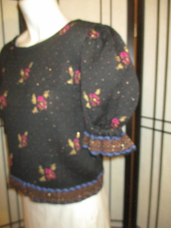 Cullinane  short puffy sleeve sweater - image 6