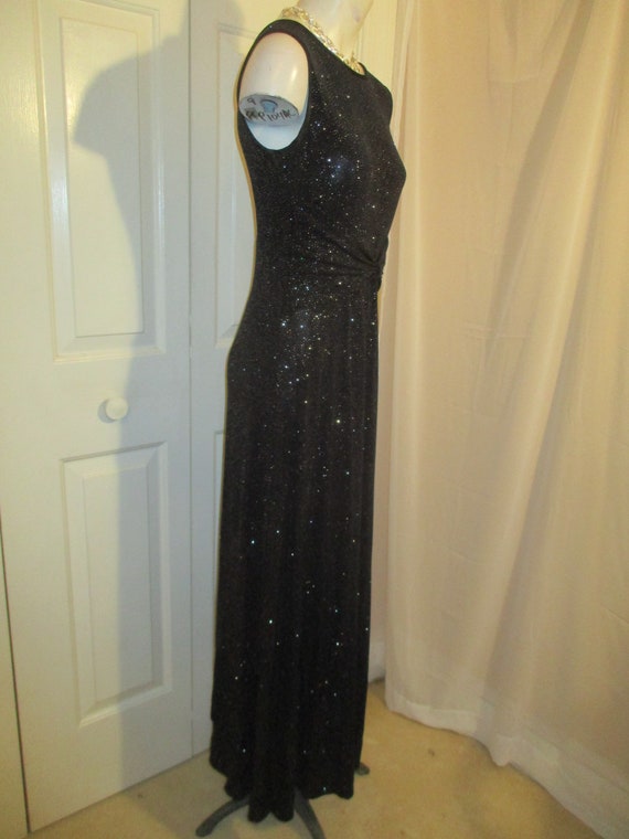 Scott McClintock sparkly slinky knit evening dress - image 5