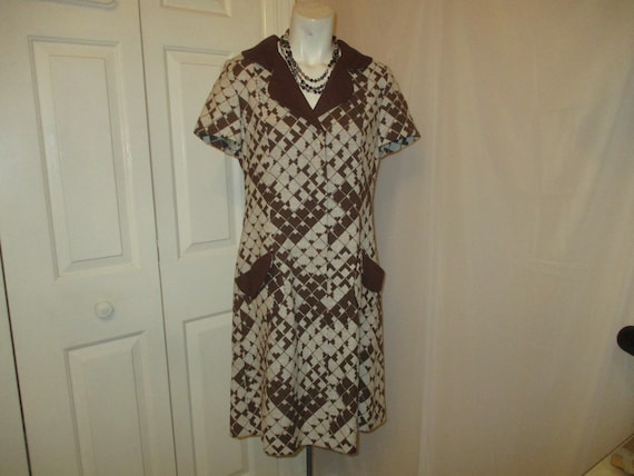 Imported Irish Linen short sleeve dress - image 1