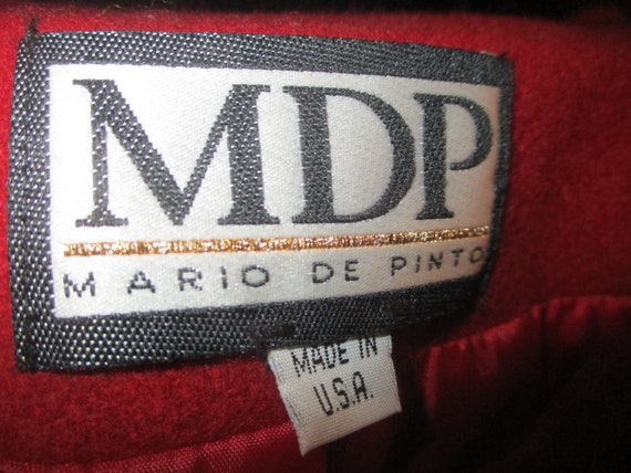 Mario De Pinto wool blend pea coat - image 6