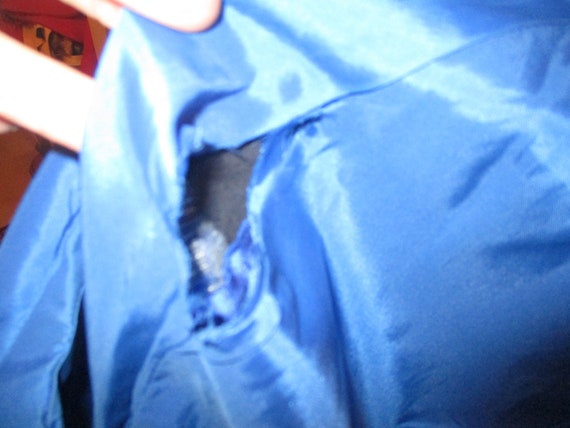 cropped satin swing jacket/blazer - image 10