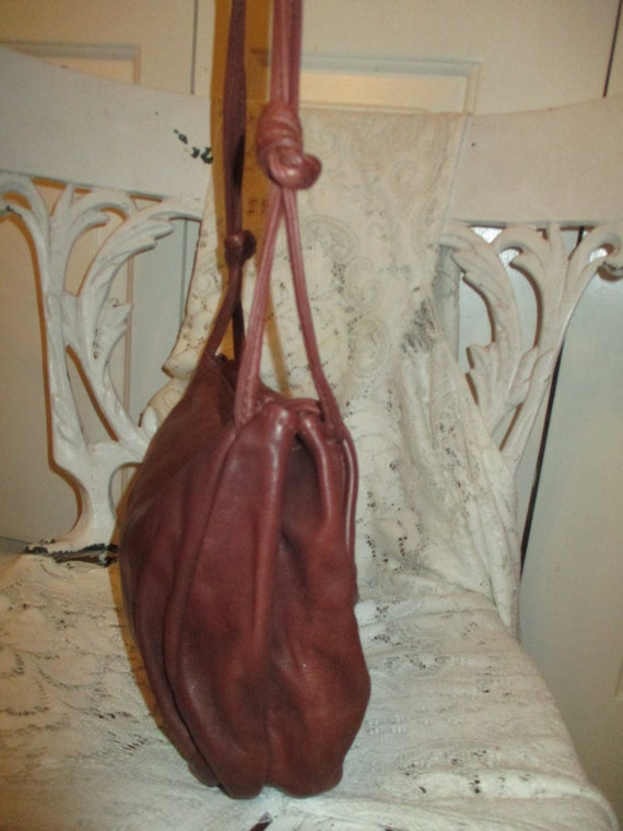 Sinikka leather shoulder bag - image 5