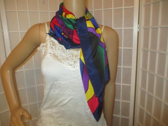 Picasso large abstract print scarf - image 7