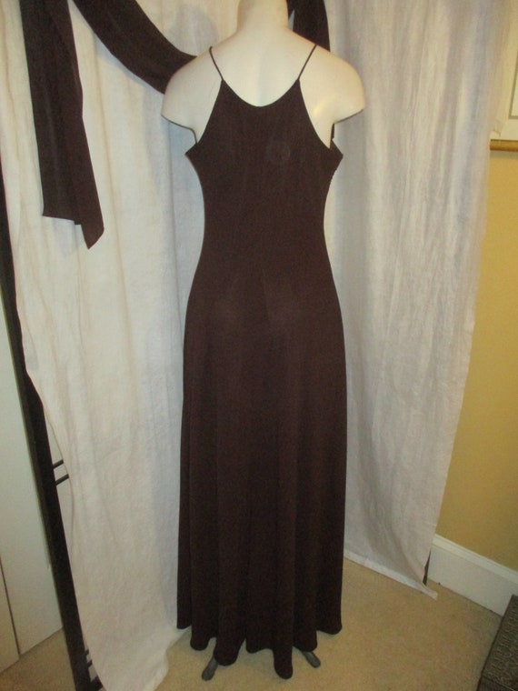 Cachet formal with matching scarf/wrap - image 6