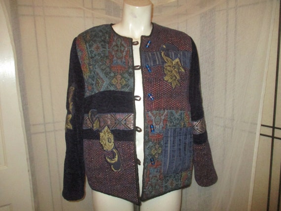 Julia Kim patchwork jacket - image 7