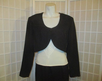 Chauncey St. cropped bolero jacket