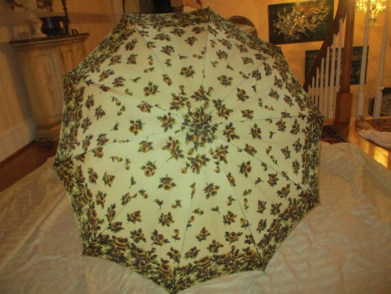 floral print umbrella - image 9