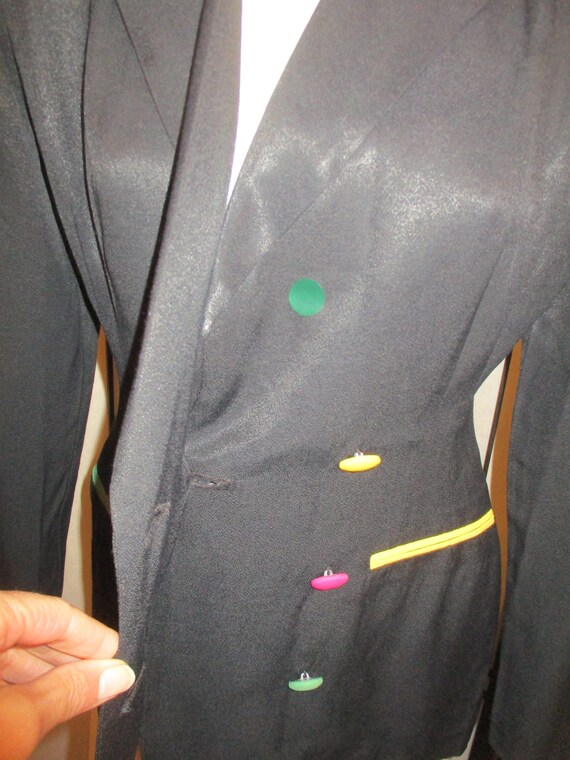 Dani Michaels retro fitted blazer/jacket - image 10