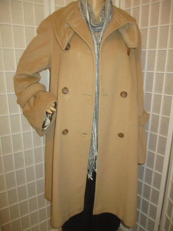 George Simonton wool/cashmere double breasted coat - image 13