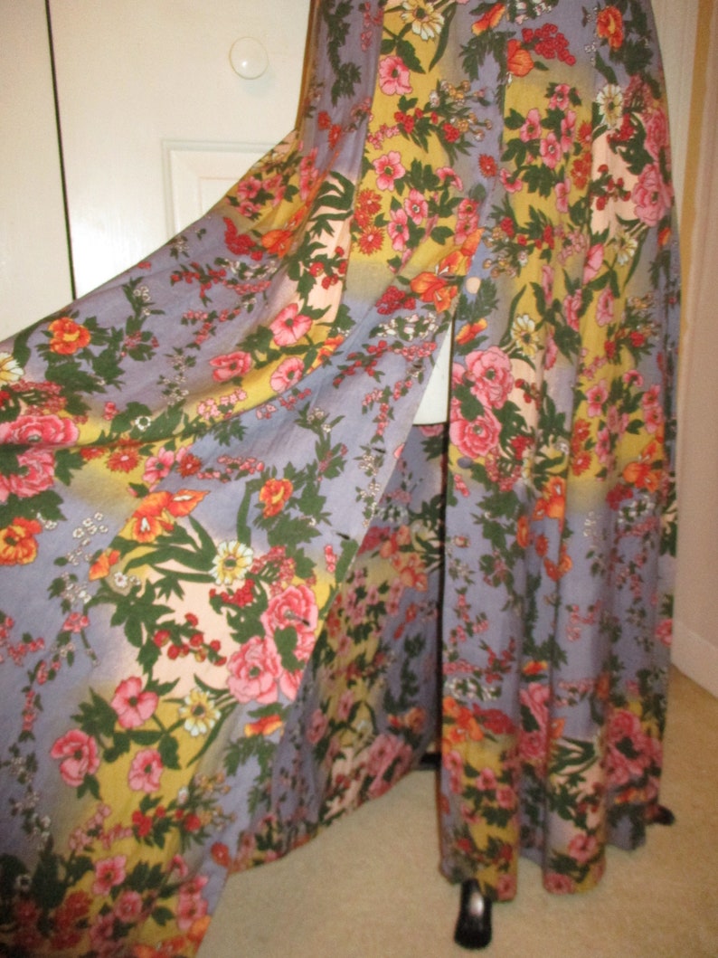 Boutique Europa floral print maxi dress