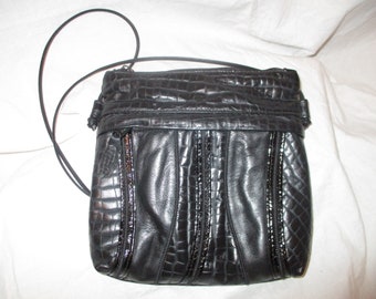 Talk of the Walk leather cross body bag