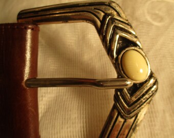 La Doppia Vita Italian Leather Belt - Etsy display picture 2