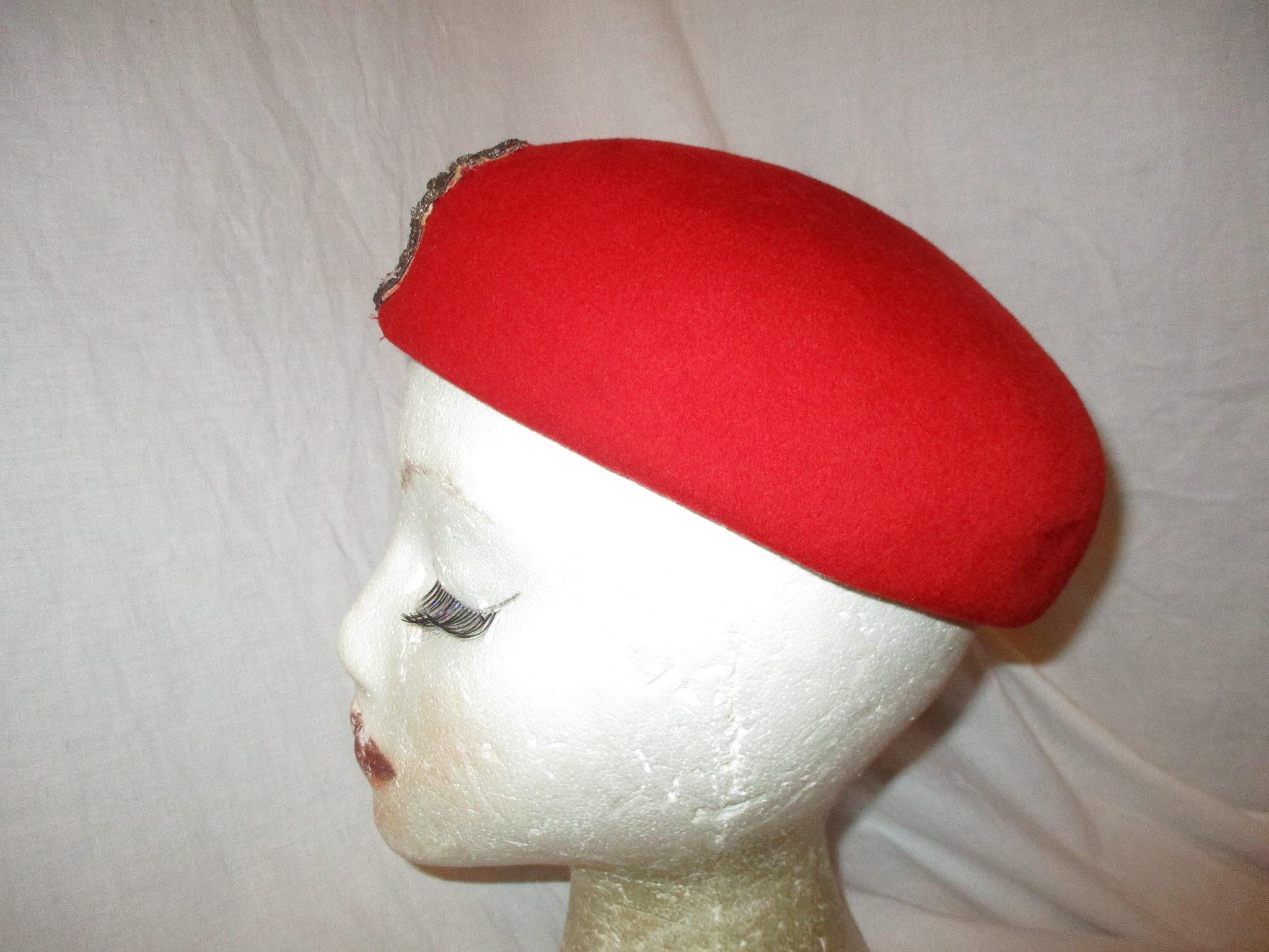 Modified Vintage Henry Pollock Glenover Wool Hat. Glenover Henry Pollack Wool Felt Hat - Etsy main image 4