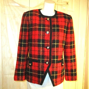 Lord & Taylor plaid blazer/jacket