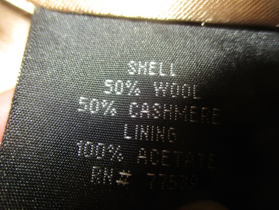 George Simonton wool/cashmere double breasted coat - image 15