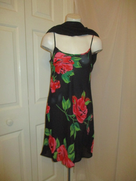 Laura Ashley sheer silk dress - image 6